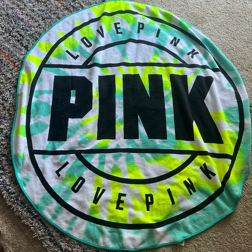 PINK beach towel